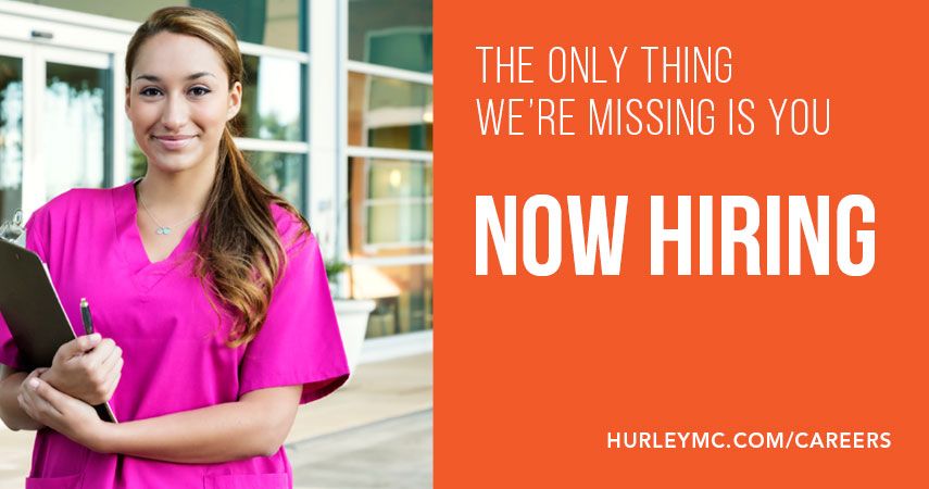 Now hiring at Hurley for many jobs