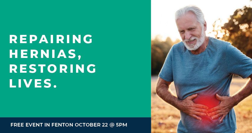 Repairing Hernias, Restoring Lives - Live Event - October 22, 2024