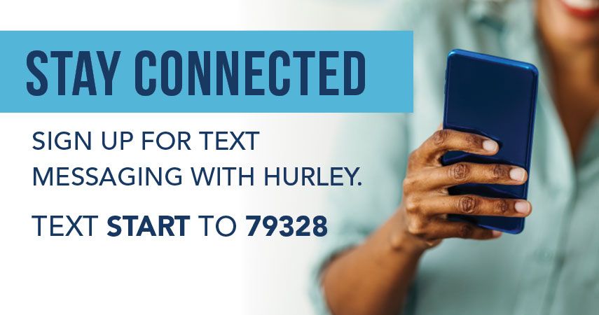Stay connected with text messaging from Hurley