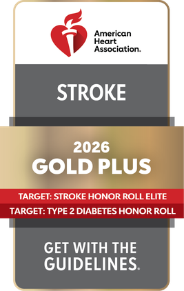 American Heart Association Get With The Guidelines Stroke 2026 Gold Plus Award Featured Image