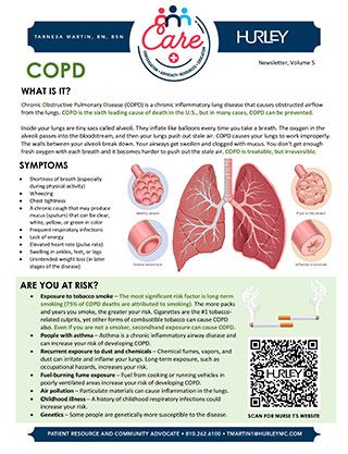 Hurley Care Newsletter - COPD (Vol. 5)